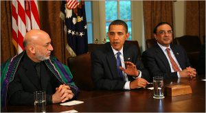 Afghan President Hamid Karzai met with U.S. President Barack Obama and Pakistani President Asif Ali Zardari this week (New York Times)