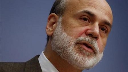 Chairman of the privately owned Federal Reserve Ben Bernanke (Jim Young/Reuters)
