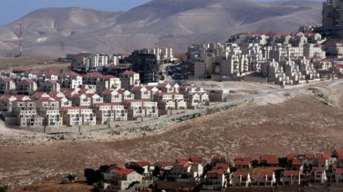 An illegal Israeli settlement in the illegally occupied Palestinian territory of the West Bank (Ahmad Gharabli/AFP-Getty Images)