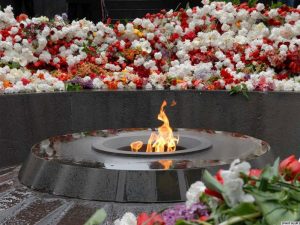 The Armenian Genocide Memorial in Yerevan. (Photo: RFE/RL)