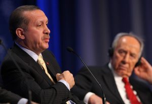 Erdogan and Perez at the Davos World Economic Forum