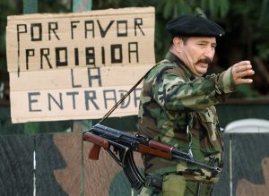 Top FARC commander Mono Jojoy seen in this file photo taken on 27 June, 2001. (Eliana Aponte/Reuters)