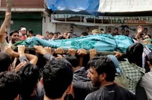 15 Kashmiris were killed in an incident in September when Indian security forces opened fire on demonstrators protesting Indian rule. (AFP)
