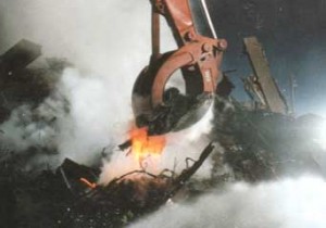 Molten metal at the WTC