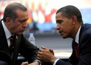 Turkey Prime Minister Recep Tayyip Erdogan and U.S. President Barack Obama (AFP)