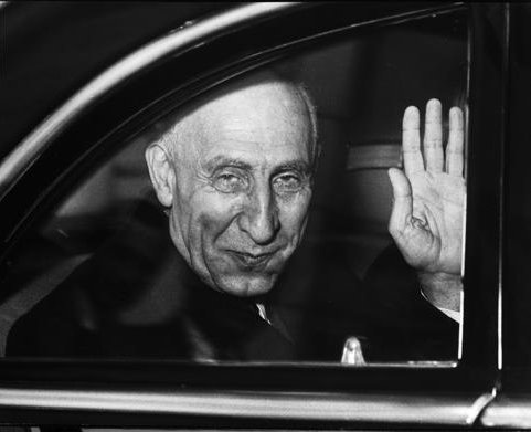 Mohammed Mossadegh, the democratically elected Prime Minister of Iran who was overthrown in a CIA-backed coup in 1953.