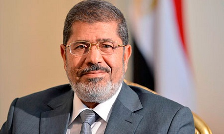 Egyptian President Mohamed Morsi, who was overthrown in a military coup d'etat on July 3, 2013 (Khaled Desouki / AFP)