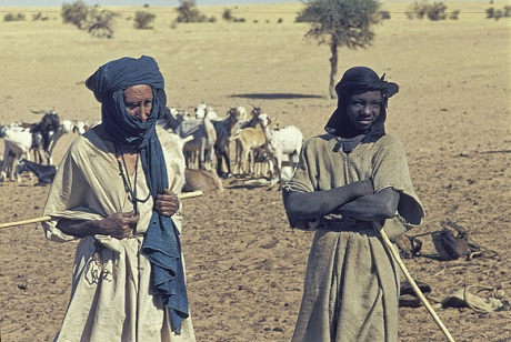Tuareg in Mali, 1974 (H. Grobe/Wikipedia)