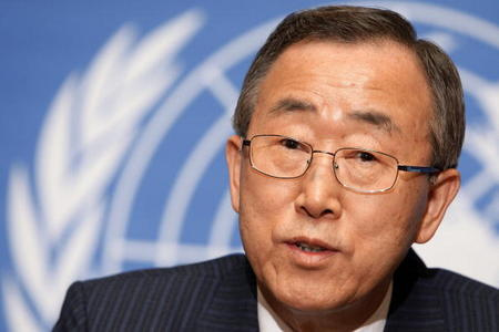U.N. Secretary General Ban Ki-Moon