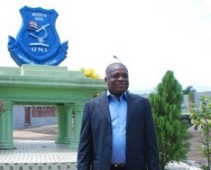 Former Governor of Abia State H.E. Dr. Orji Uzor Kalu. (Photo courtesy of the author)