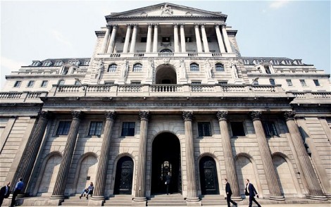The Bank of England (Daniel Jones/Telegraph)