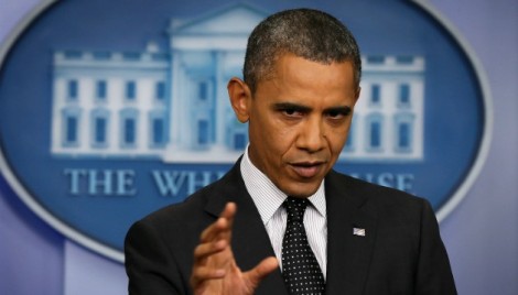 US President Barack Obama warned Syria against crossing a "red line" by using chemical weapons in a press briefing on August 20, 2012
