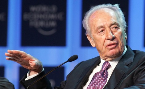Israeli President Shimon Peres at the World Economic Forum in Davos, Switzerland, January 8, 2005 (Photo: World Economic Forum)