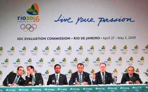The International Olympic Committee's Evaluation Commission gives a press conference (Around the Rings/CC BY-SA 3.0)