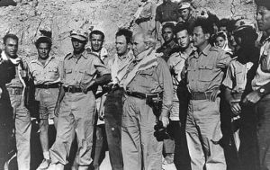 David Ben-Gurion (center) with Yitzhak Rabin and Yigal Allon during the 1948 war (Israel Defense Forces/CC BY-NC 2.0)