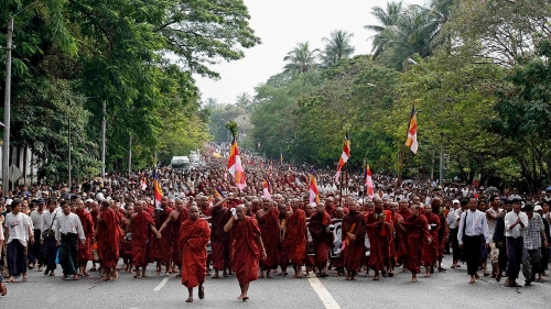 A Fugitive Monk Who Defied the Burmese Junta Speaks Out