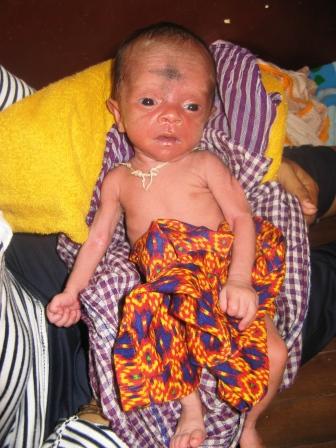 A beautiful Khmer baby named Ann Marie