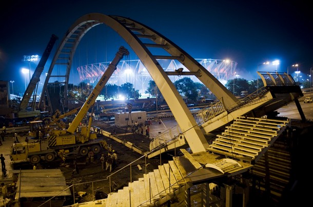 19 hurt in bridge collapse; Fate of Delhi Commonwealth Games hangs in balance