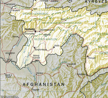 Tajik Security Forces Clash with Taliban Along Border