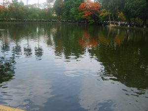 The lake surrounding the Ho Chi Minh residence (photo courtesy of David Calleja)