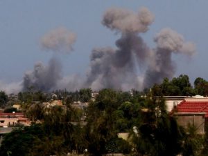 Libya bombing AFP/File, Mahmud Turkia