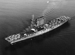 WWII aircraft carrier