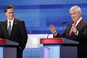 Mitt Romney and Newt Gingrich
