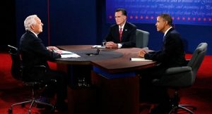Romney and Obama debate