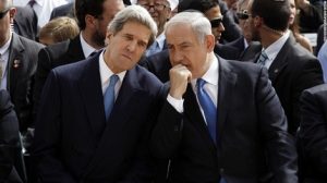 John Kerry and Benjamin Netanyahu