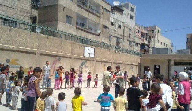 Palestinian Refugees Flee Syria Camps as Worries Over Chemical Weapons Mount