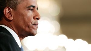 U.S. President Barack Obama, August 9, 2013. His administration's policy towards Syria is a manifestation of the psychopathic tendencies of those who seek power in government. (Win McNamee/Getty Images)