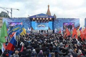A rally in support of the accession of Crimea to Russia (Kremlin.ru)