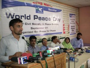 India, Pakistan Urged To Maintain Peace In Kashmir Press for Peace seminar
