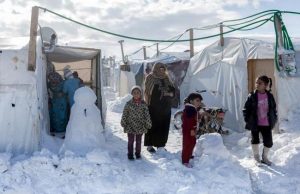 Syrian refugees seeking safety in Lebanon from their country's civil war (Photo courtesy of Franklin Lamb)