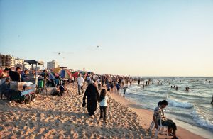 A beach in Gaza, July 1, 2006 (Gus/Wikimedia Commons)