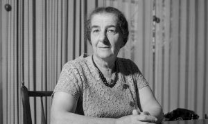 Golda Meir, January 1, 1964 (Willem van de Poll/Nationaal Archief)
