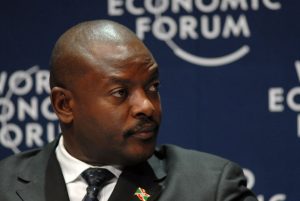 Burundi President Pierre Nkurunziza at the World Economic Forum on Africa in Cape Town, South Africa, June 4, 2008. (Eric Miller/WEF)
