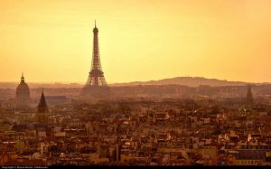 Paris at sunset from the Notre Dame cathedral (Moyan Brenn/CC BY 2.0)