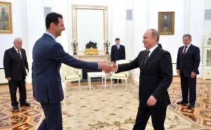 Syrian President Bashar al-Assad and Russian President Vladimir Putin meet on October 20, 2015 (The Kremlin/licensed under CC BY 4.0)
