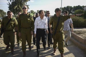 Photo: Ban Ki-moon being given a tour in Israel by senior officials of the Israel Defense Forces (IDF)