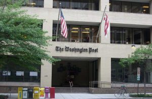 The Washington Post building in D.C. (Michael Fleischhacker/Public Domain)