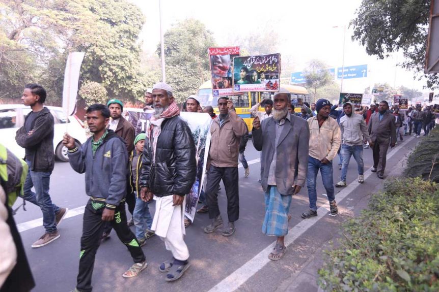 Rohingya refugees in India plead for UN intervention to protect their people.
