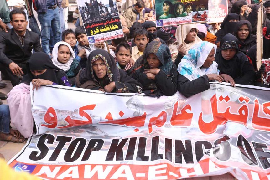 Rohingya refugees in India plead for UN intervention to protect their people.