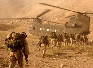 US Army soldiers in the Daychopan district of Afghanistan on September 4, 2003 (US Army/Public Domain)