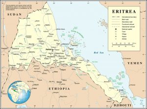 Map of Eritrea