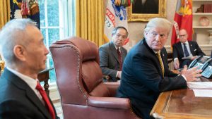 US President Donald Trump meets with Vice Premier of China Liu He, April 4, 2019 (The White House/Public Domain)