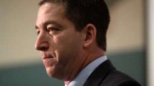 Glenn Greenwald speaking at the Young Americans for Liberty's Civil Liberties tour at the University of Arizona in Tucson, Arizona. (Photo by Gage Skidmore, licensed under CC BY-SA 2.0, cropped and resized from the original)