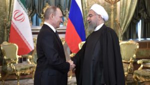 Russian President Vladimir Putin with Iranian President Hassan Rouhani, March 28, 2017 (Kremlin/CC BY 4.0)