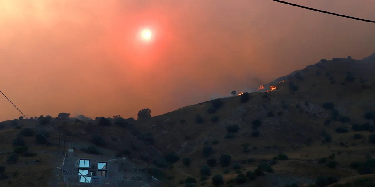 Deadly Wildfires Ravage Crete, Killing Three Firefighters And Forcing 8,000 To Evacuate