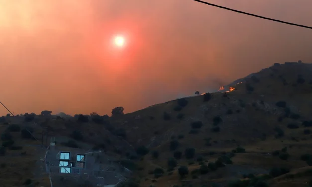 Deadly Wildfires Ravage Crete, Killing Three Firefighters And Forcing 8,000 To Evacuate